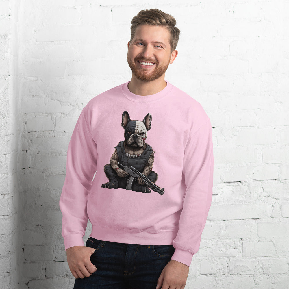 Frenchie-Fan Frenchie Love Unisex Sweatshirt: Snug And Stylish Attire...