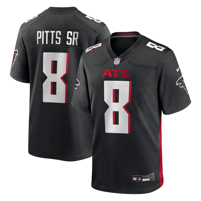 None Kyle Pitts Sr. Atlanta Falcons Retro Limited Edition Football App
