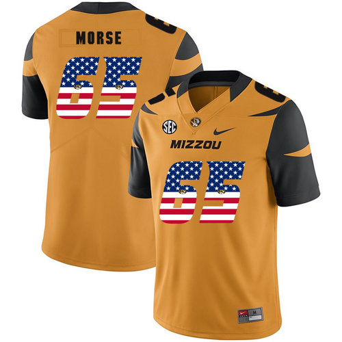Men's None Gold 2024 authentic Mitch Morse #65 high quality Jersey