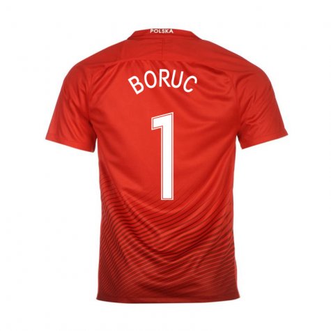 Poland Away 2016 Boruc 1 Soccer Jersey Shirt - Official Replica 23827