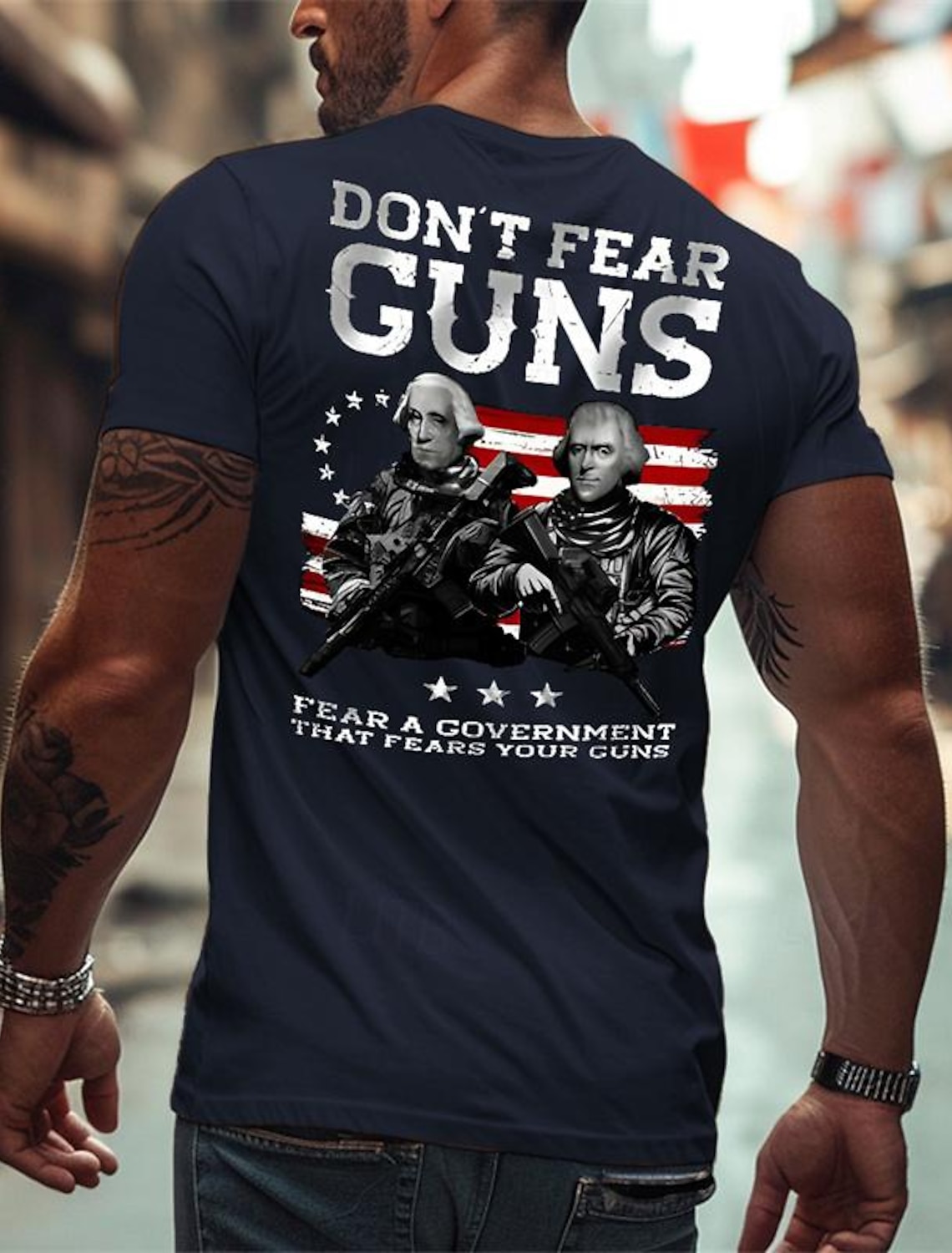 Patriotic T Shirts For Men Funny Voted Shirt Short Sleeve 3D Print