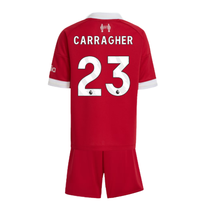 Carragher 23 2026 Collection Liverpool Home Match Shirt 2025-2026