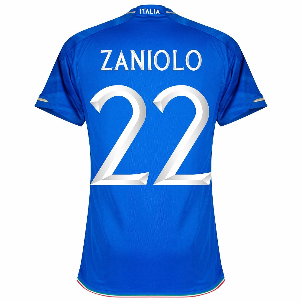 ITALY Match Quality HOME JERSEY 2023 2024 ZANIOLO