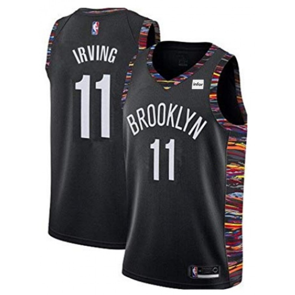 Official Brooklyn Nets 11 Black Jersey - Fan Favorite
