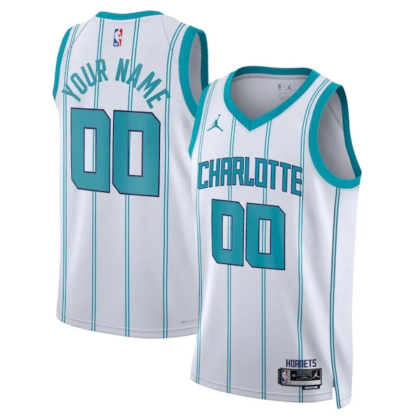 Charlotte Hornets CHA Swingman Jersey - trendy exclusive - White