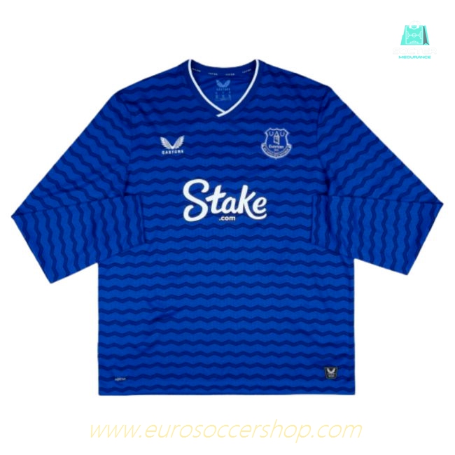 2025-2026 Everton Home Long Sleeve Shirt (Tarkowski 6)