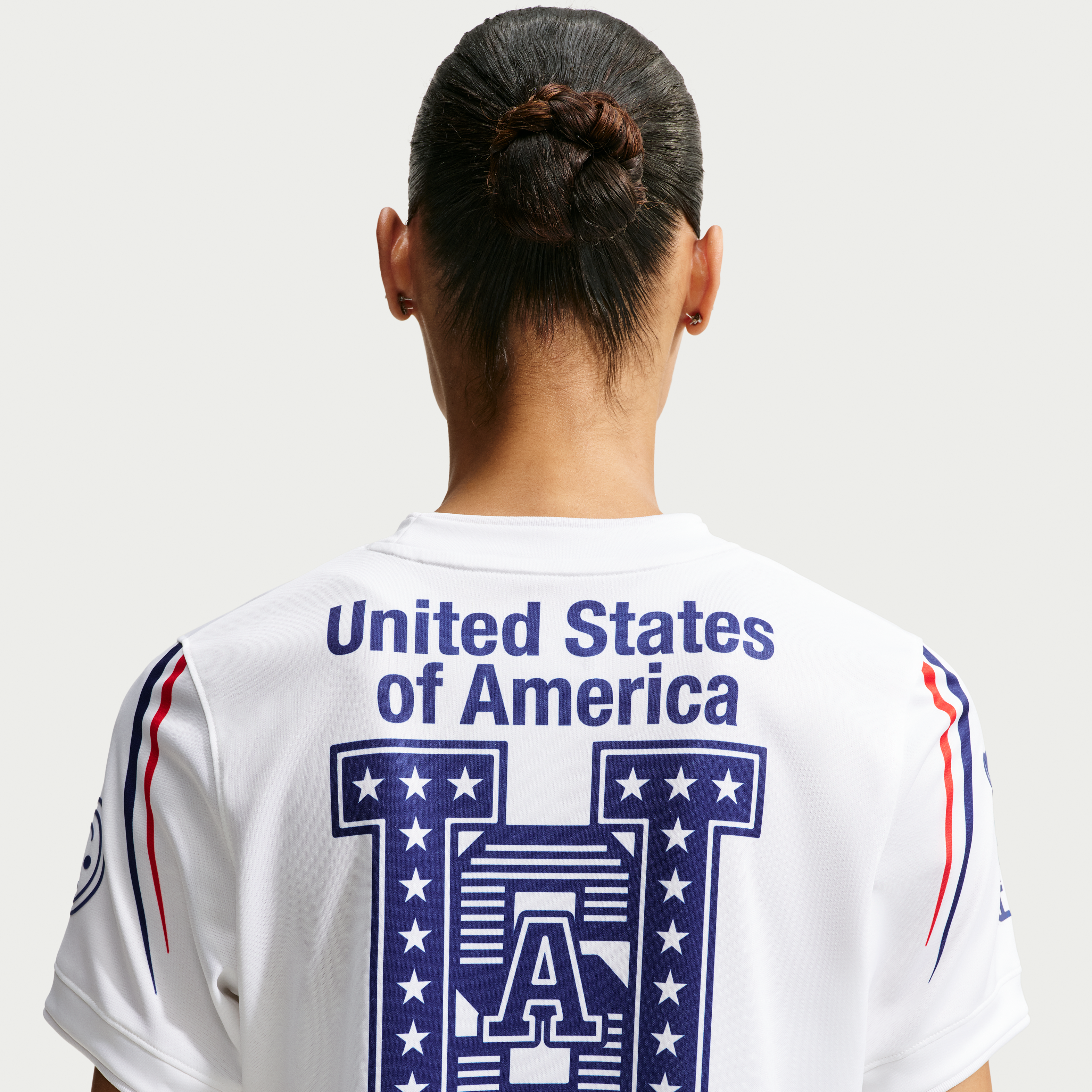 [ESK] USMNT x VAA Women's 2026 Dri-FIT Pre-Match Jersey Top - White
