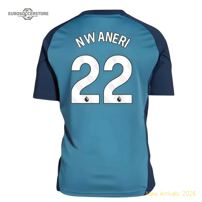 2025-2026 Arsenal Kids Comfortable Nwaneri Jersey Climacool