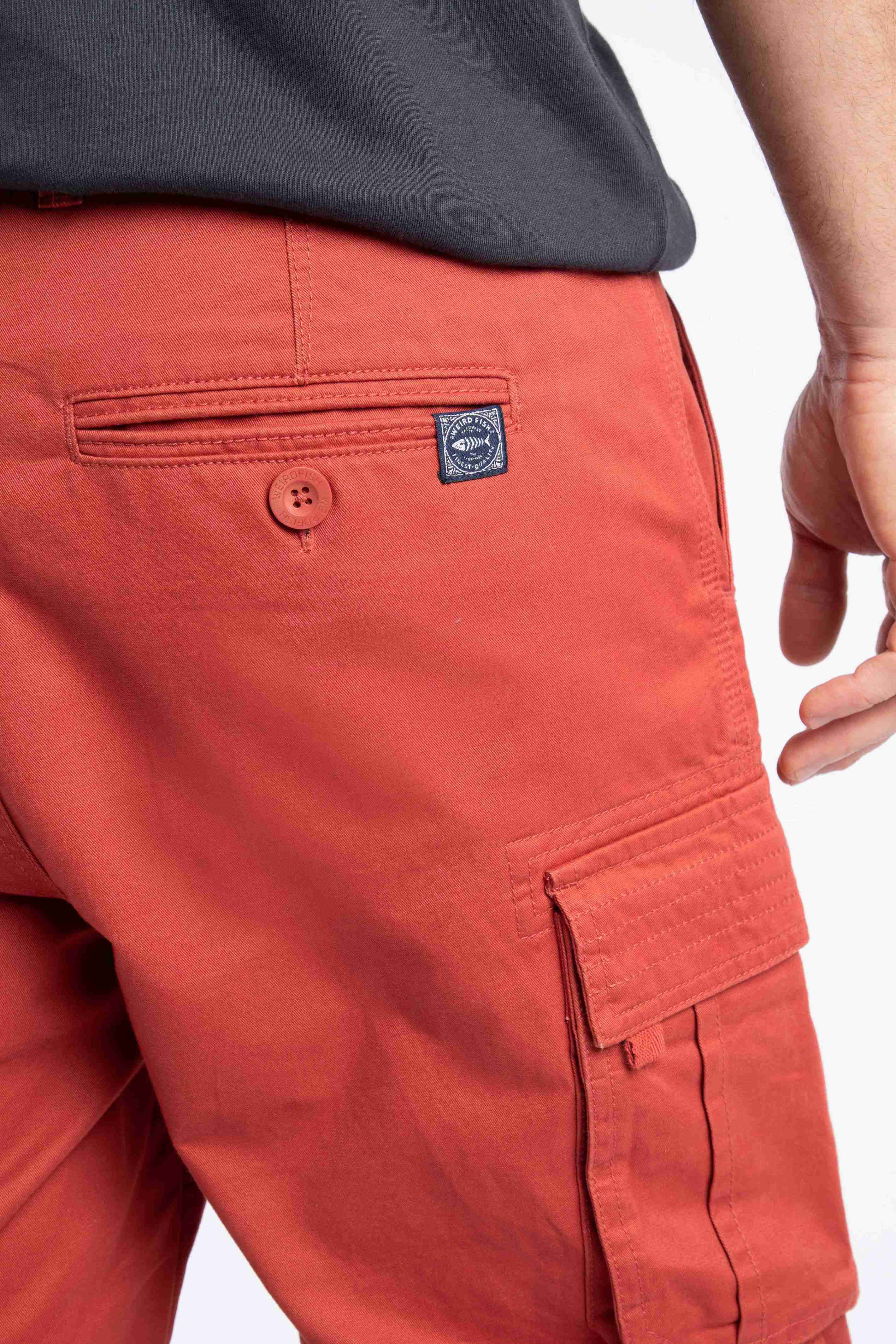Rigney Cargo Shorts Paprika