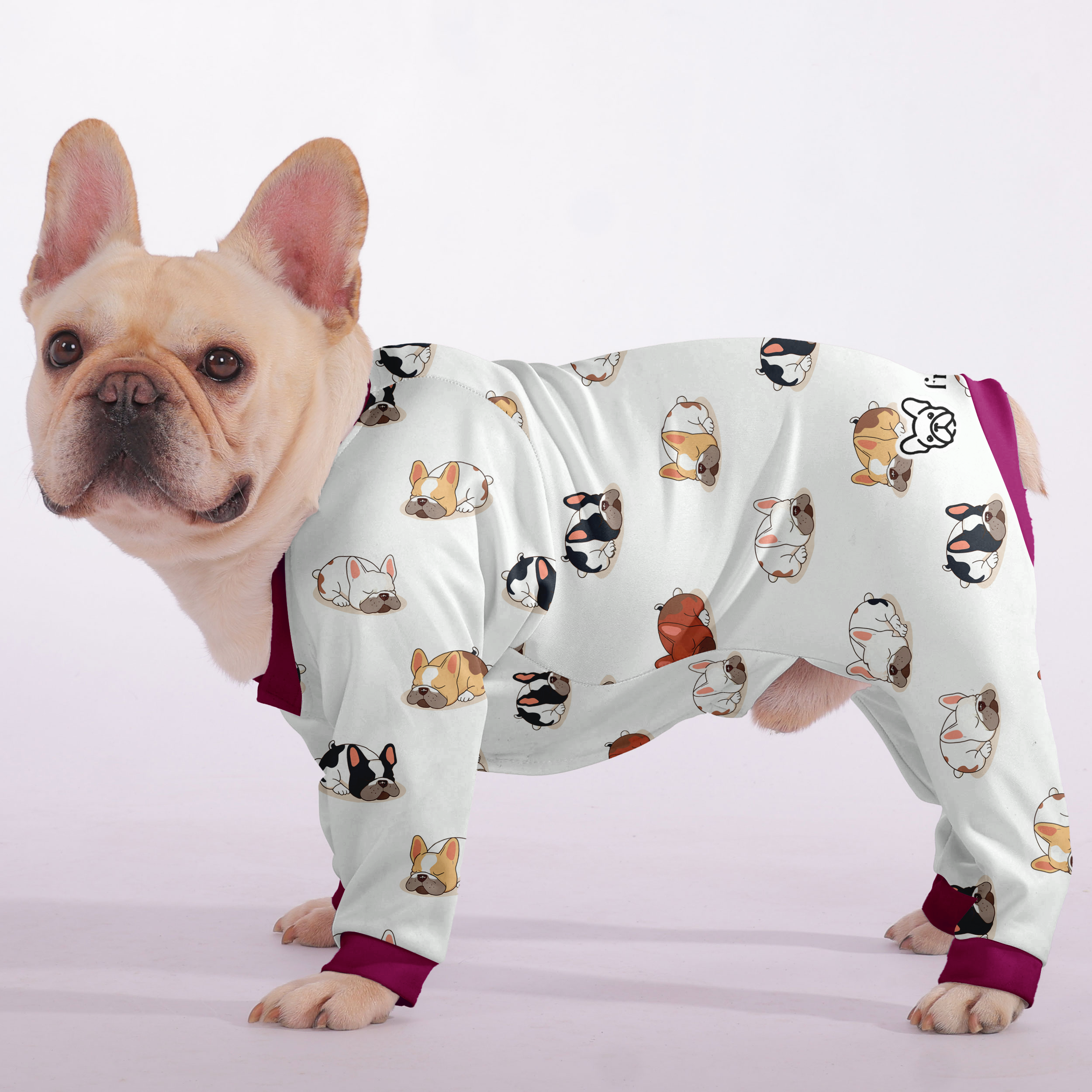 Street-Ready Bruno - Frenchie Pajamas – Ultra-soft, Cozy, & Adorably ...