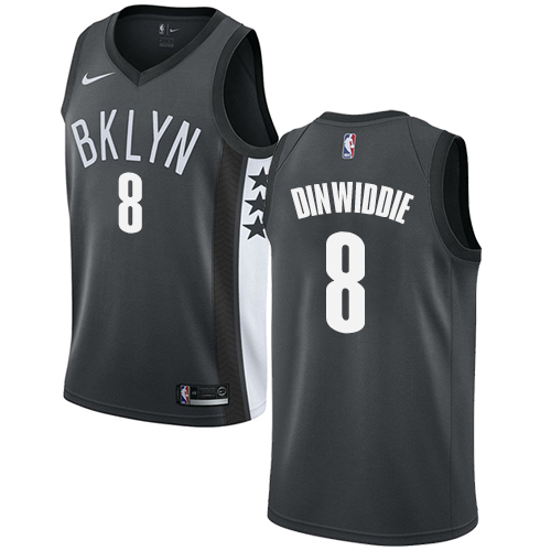 Nike Nets Gray Brooklyn Nets #8 Jersey - Reasonably Priced Quality