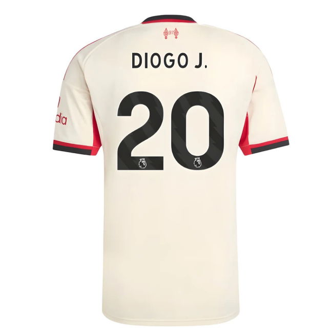 replica 2025-2026 Liverpool Away Shirt (Kids) (Diogo J. 20)