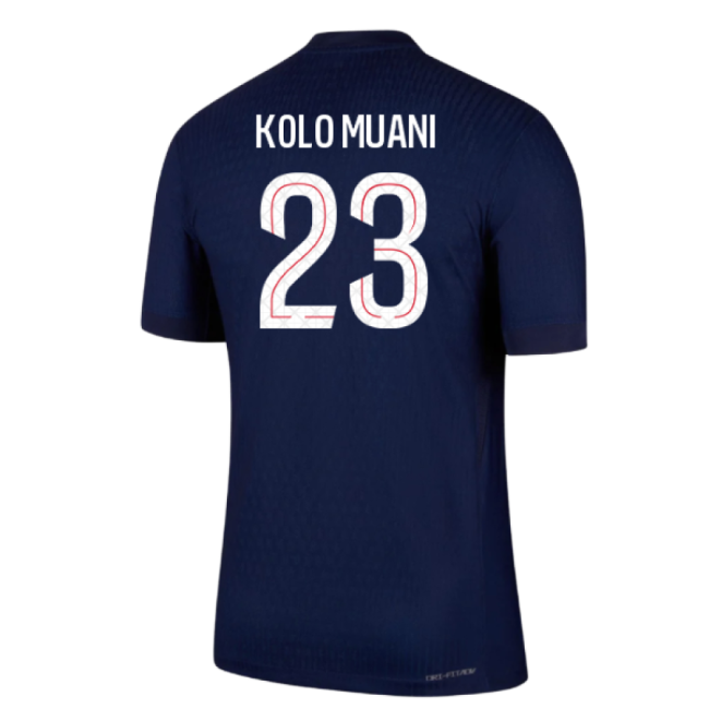 Premium Psg Kolo Muani Home Jersey Smooth Lightweight Lightweight