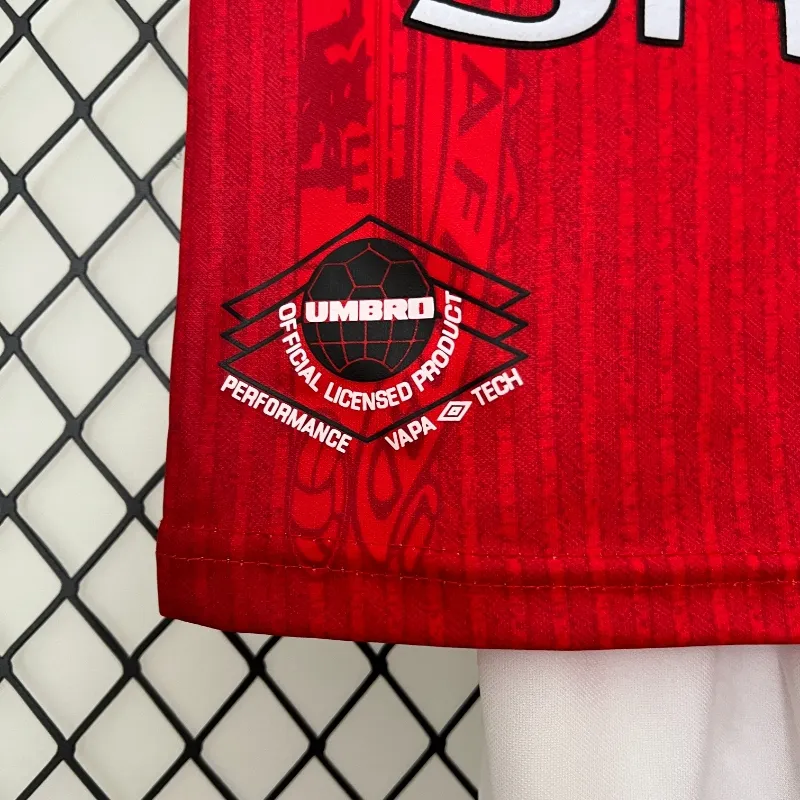 1996-1997 Kids Manchester United Jersey retro kit