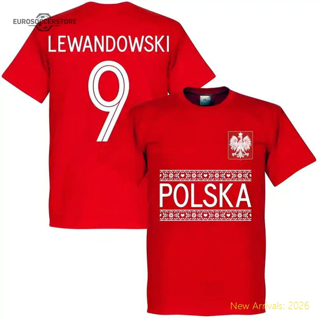 Poland 2023 Jersey Football Fan Apparel