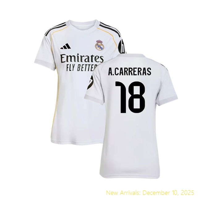 2025-2026 Real Madrid Home - Official Licensed - Durable Fabric