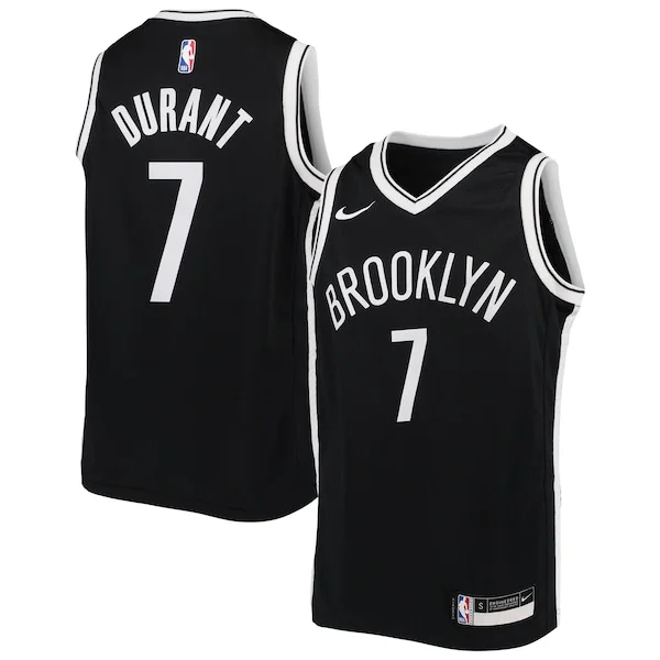 Kevin Durant BKN Swingman Jersey - official NBA - Black athletic