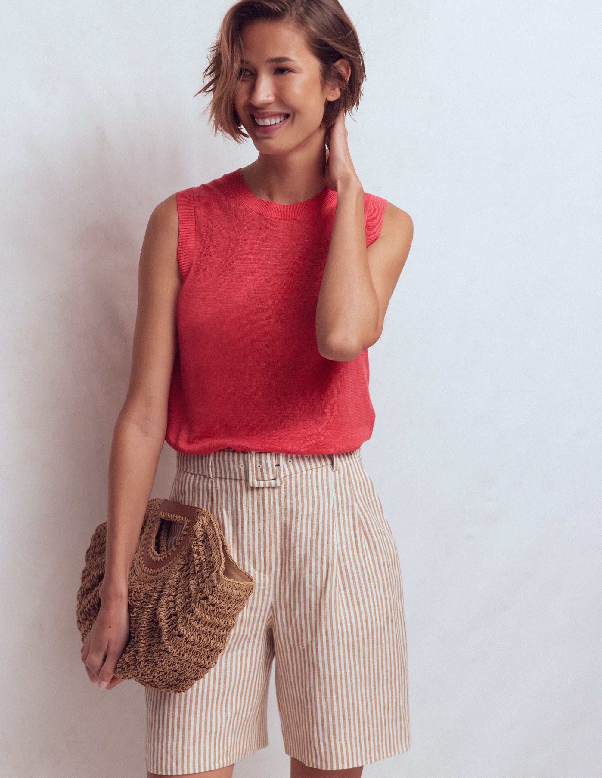 Agnes Linen Tank