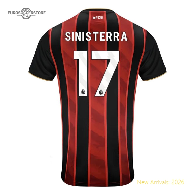 2025-2026 Bournemouth Home Shirt (Sinisterra 17)