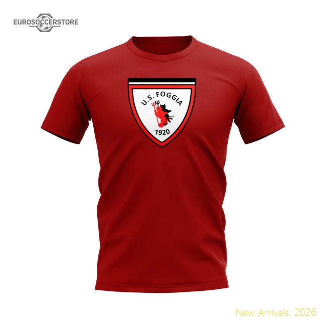 Foggia T-shirt (red) - Premium Collection - Official Design