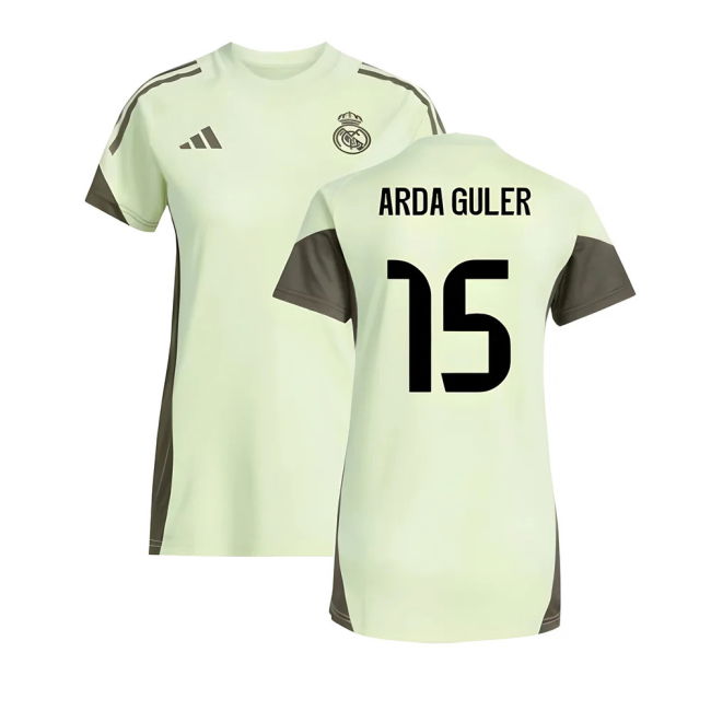 Game Replica Real Madrid Training Fan Jersey (Womens) (Arda Guler 15)