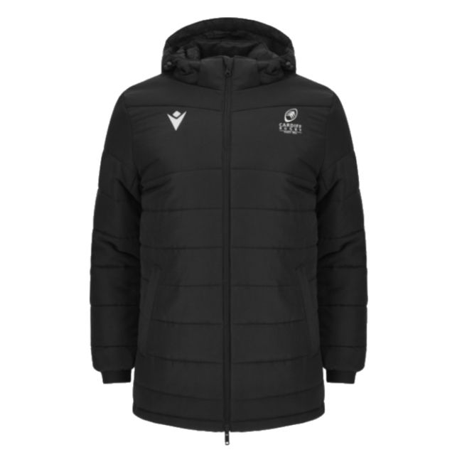 Original Premium 2023-2024 Cardiff Blues Rugby Padded Jacket (Black)