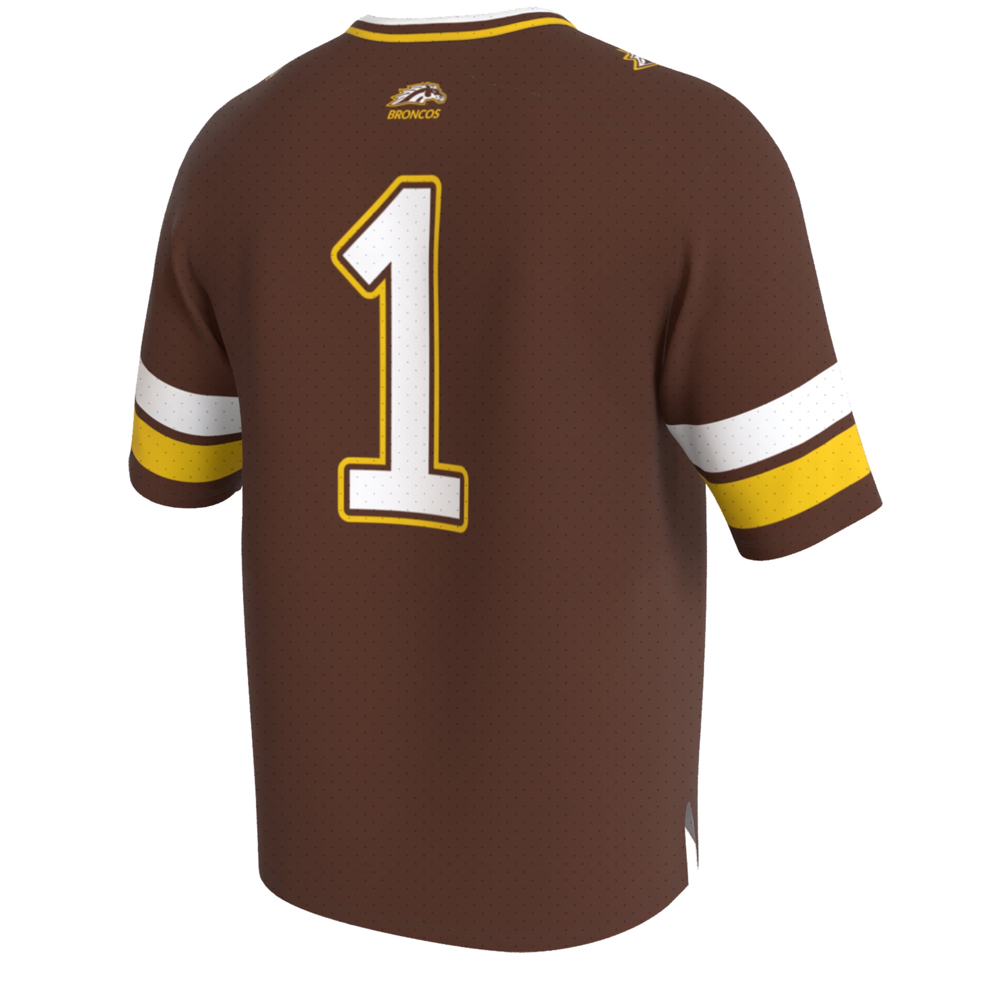 Unisex Brown Western Michigan Broncos Lightweight Collegiate Football Fashion Jersey