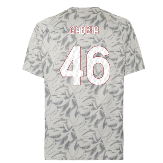 Elite Performance Acm Ac Milan Warm Up Jersey Smokey Gray Gabbia #...