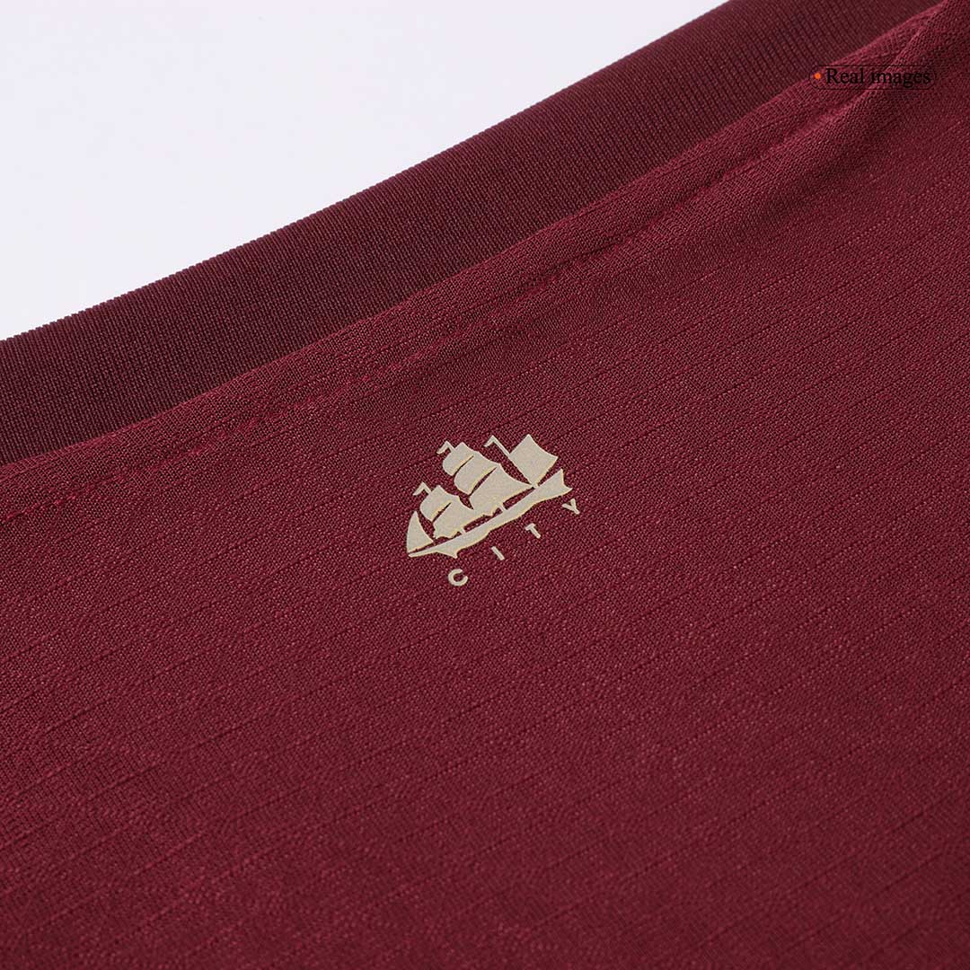 Player Version Manchester City Third Away Soccer Jersey 2024/25Authent