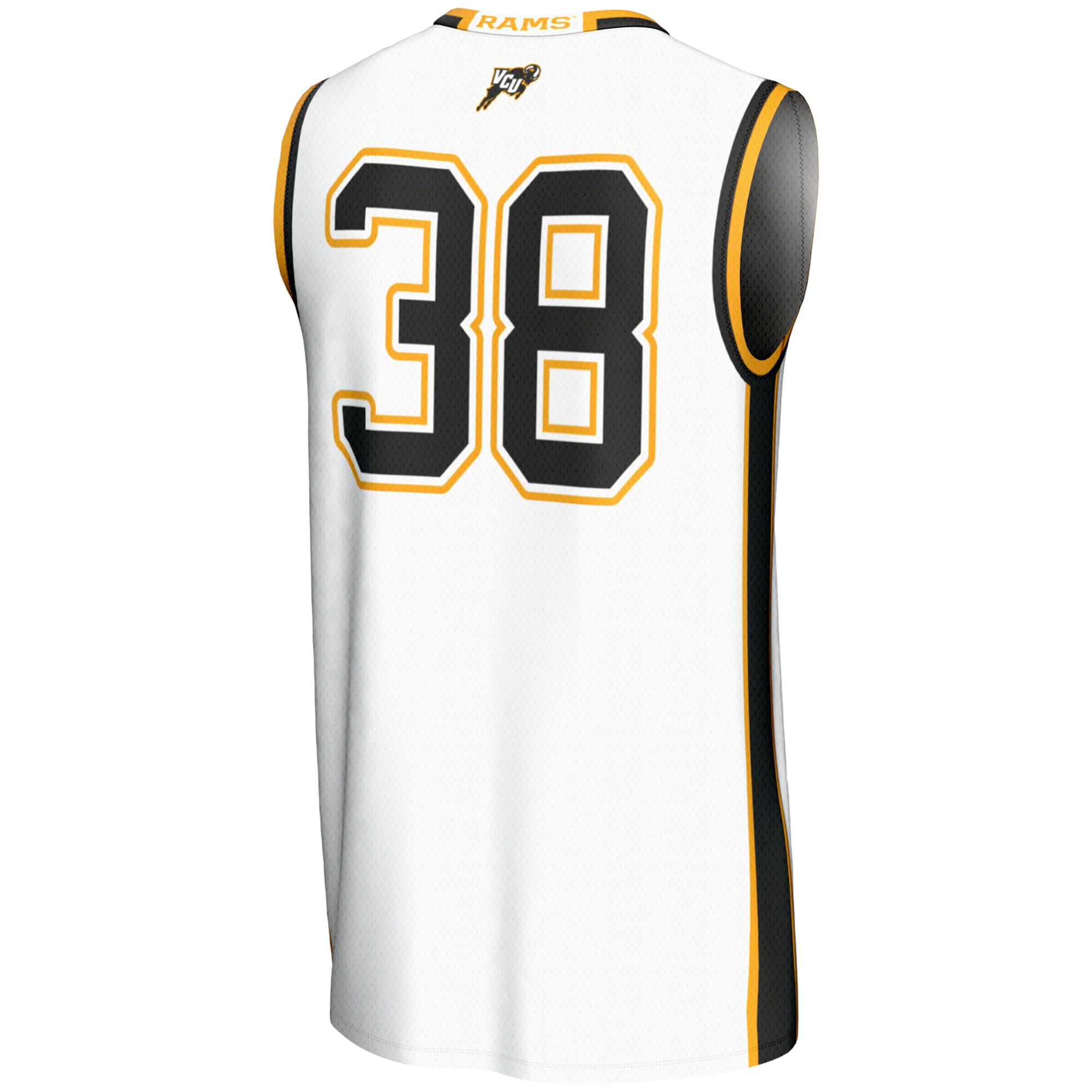 [DDG] VCU Rams GameDay Greats Unisex Lightweight Basketball Jersey - White