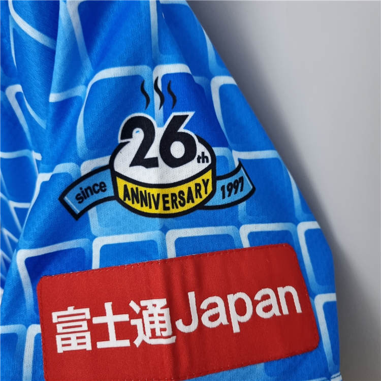 Match Quality Kawasaki Frontale 2223 Home Blue Soccer Jersey Football