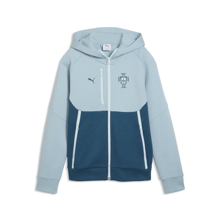 Portugal Track Jacket Pumatech FZ World Cup 2026 - Seafoam Kids