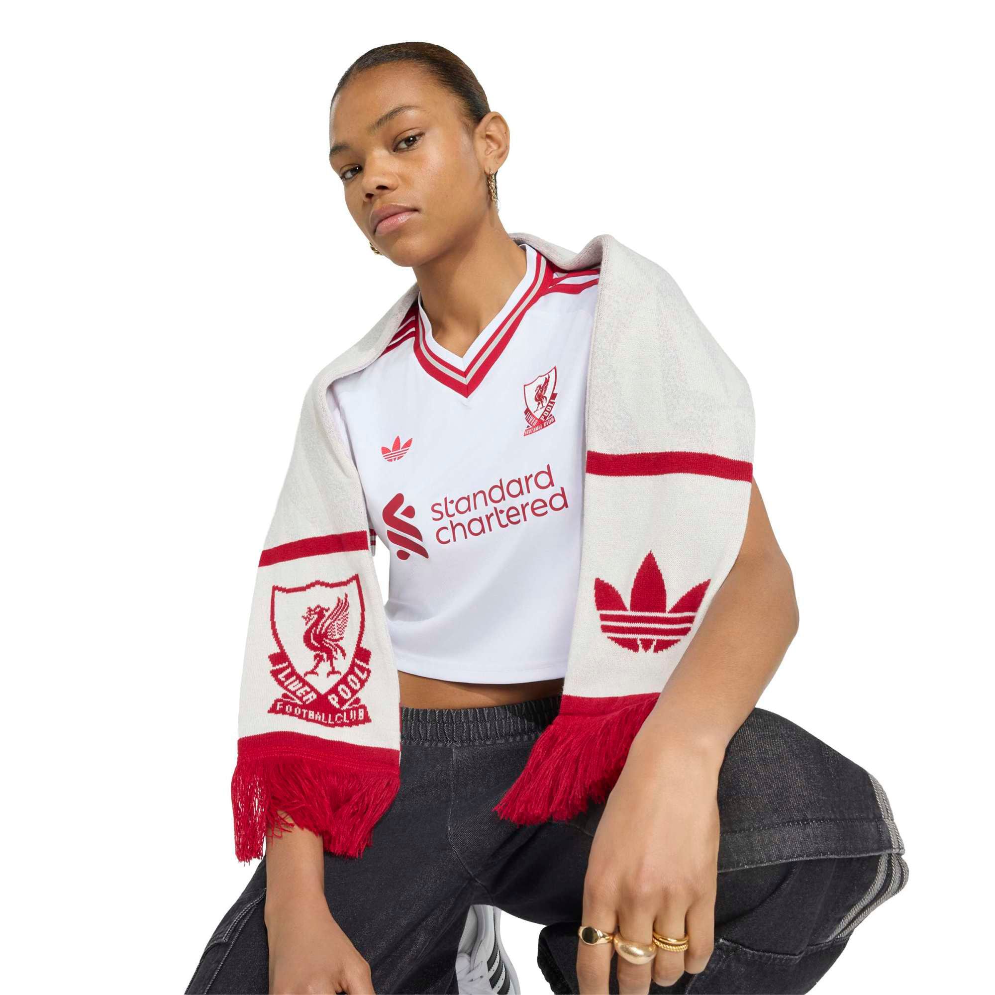 [SJH] Liverpool Women's 2026/27 Away Cropped Replica Jersey - White