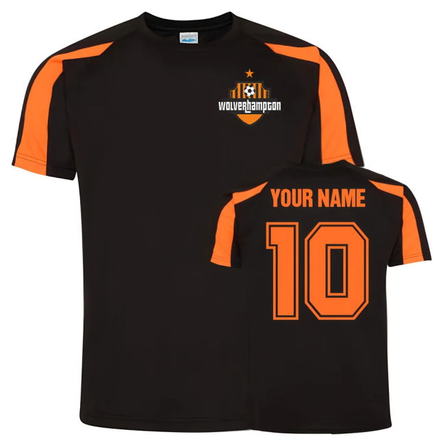 Authentic Jersey Fashionable WOL Moisture-Wicking - Black Adults#287