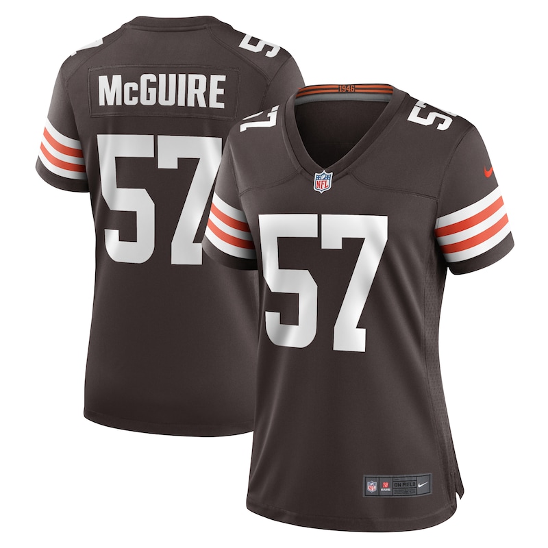 None Isaiah McGuire Cleveland Browns Iconic Game Jersey for NFL Fans
