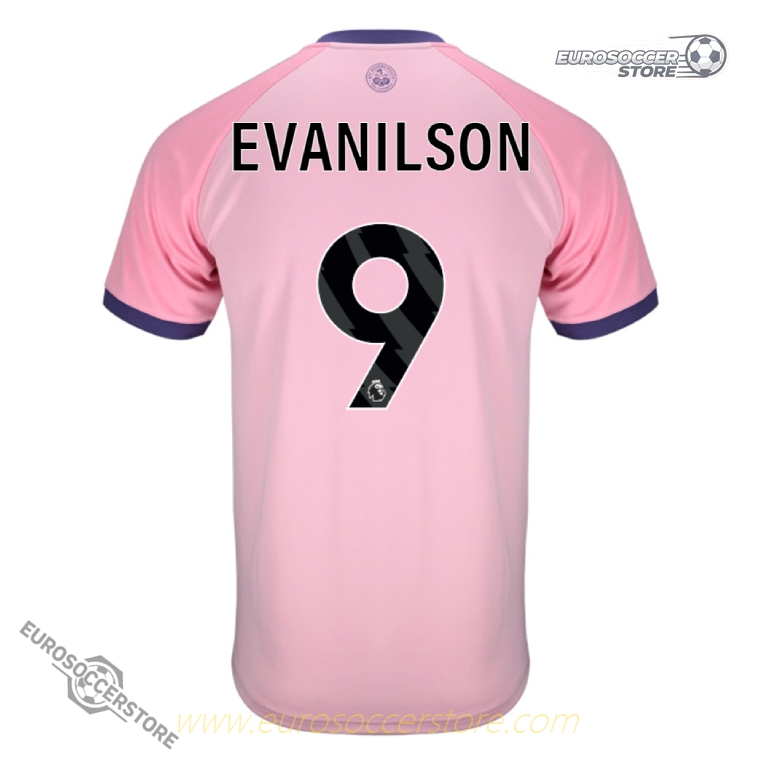 Evanilson's Number 9 Third Jersey for Bournemouth in the 25-26 Season