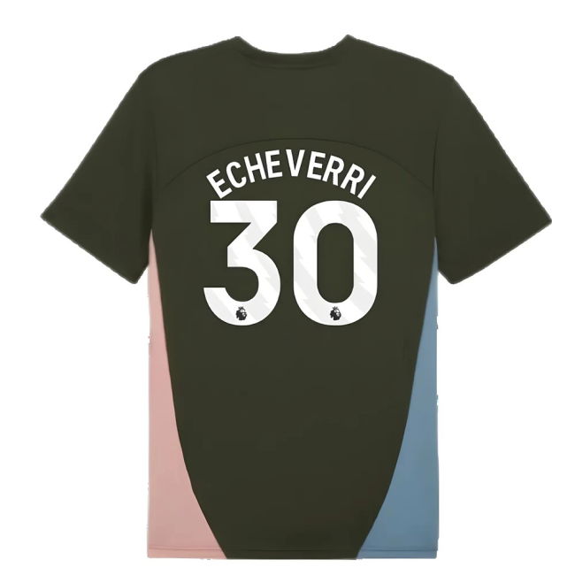 Official Licensed Football Man City Training Shirt Myrtle Echeverr...
