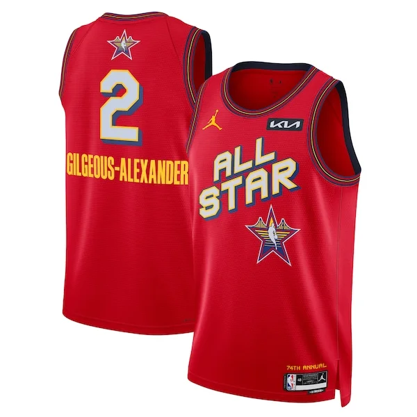 Shai Gilgeous-Alexander Nike Unisex 2025 NBA All-Star Game Swingman Player Jersey - Red