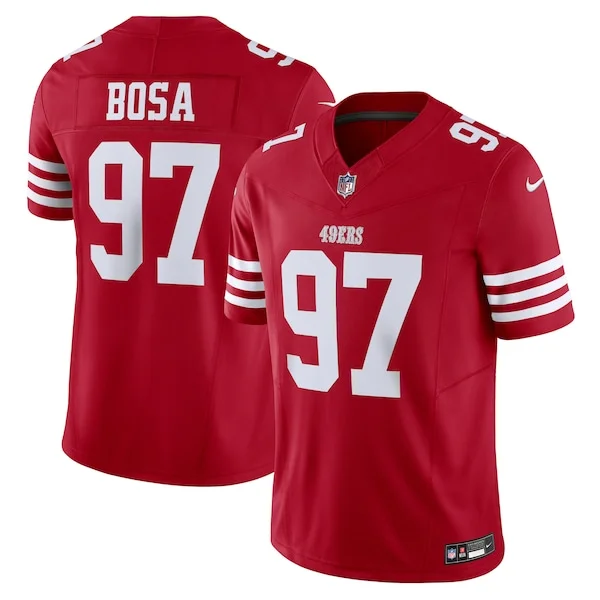 San Francisco 49ers Limited NFL Jersey - Scarlet | Durable Football...