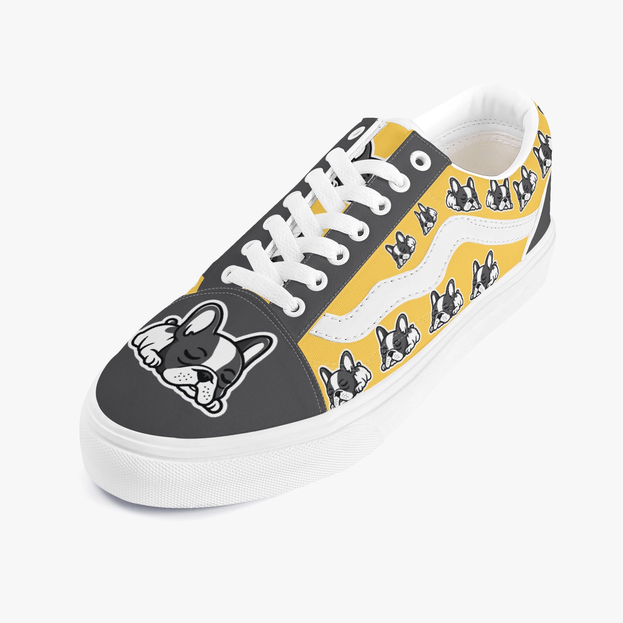 Cooper - Durable Trendy Low-top Canvas Sneakers Everyday Use