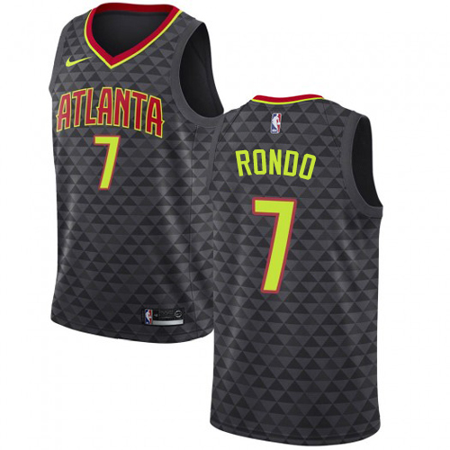 Nike Clippers Black Atlanta Hawks #7 Jersey - Reasonably Priced
