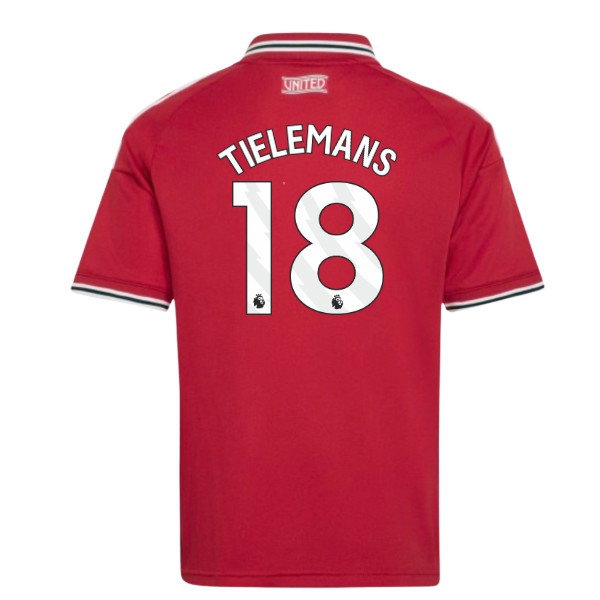 [LLS] 2026-2027 Man Utd Home Shirt (Kids) (Tielemans 18)