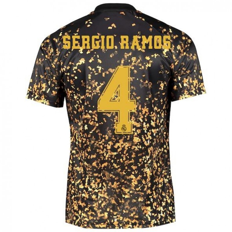 Breathable Real Madrid X EA Sport 2019-20 Soccer Jersey Shirt 4