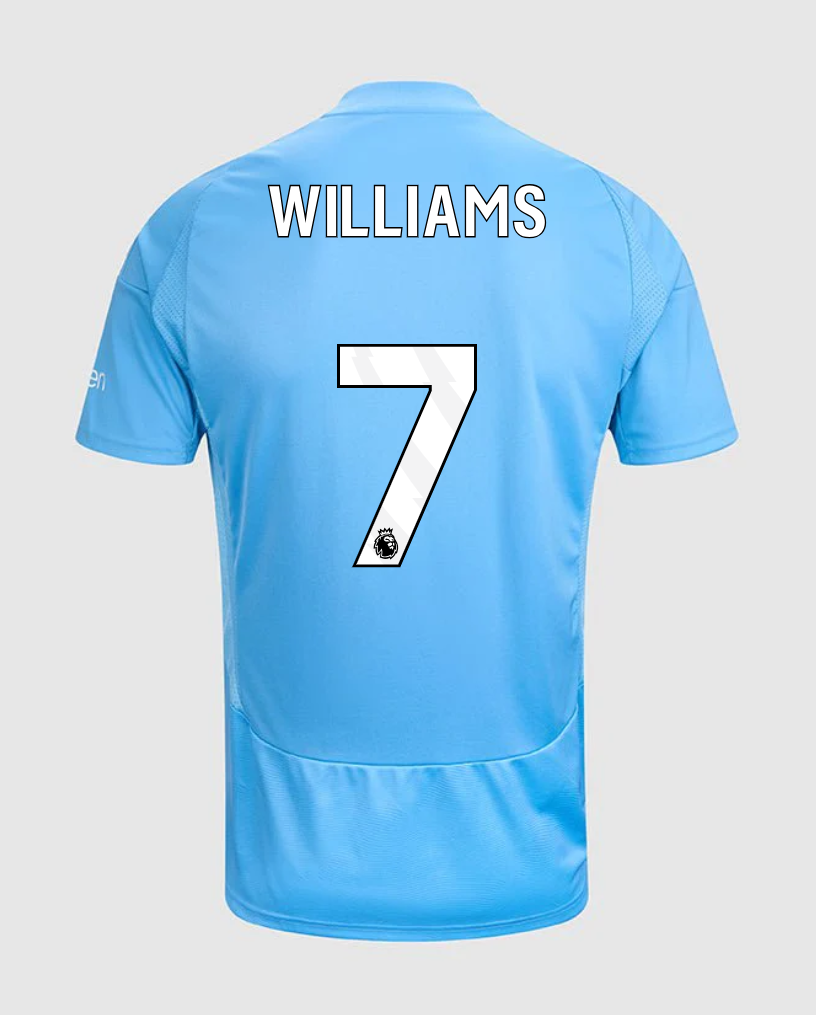 Nottingham Forest 24-25 Season Third Version Williams 7 Football Jersey
