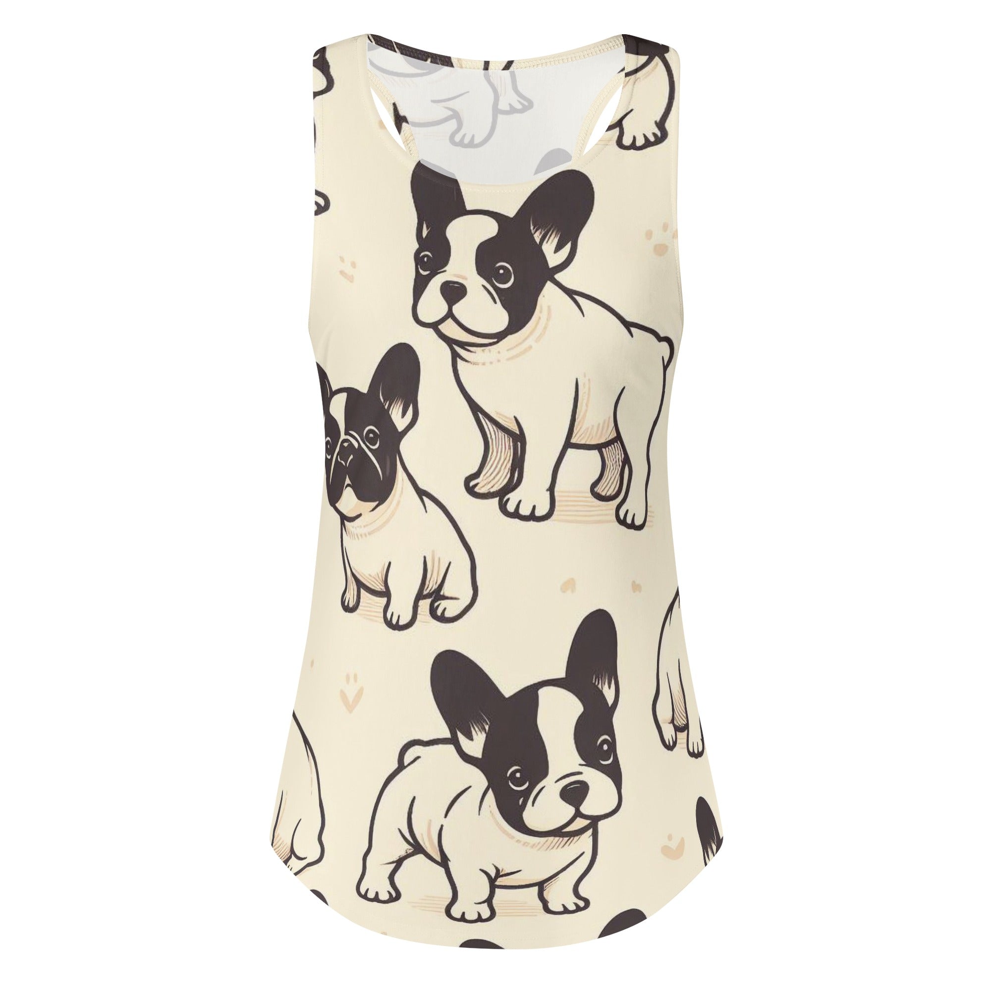 French Bulldog Lover Nala Women Tank Tops Everyday Casual Wear
