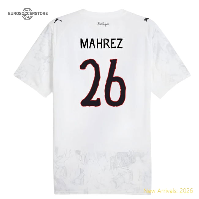 2025-2026 KIDSUPER x Manchester City CWC Shirt (White) (Mahrez 26)