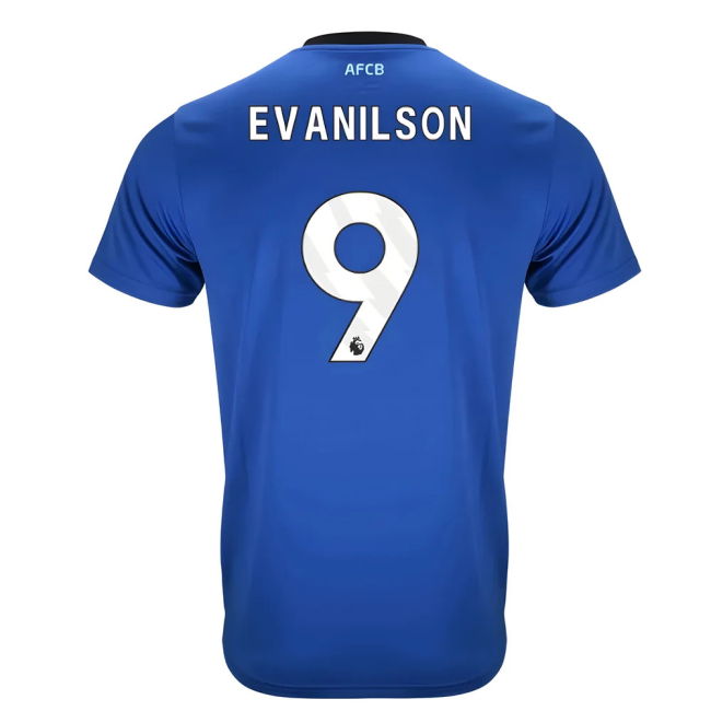 Stylish 2025-2026 Away Soccer Jersey Evanilson 9 Adults Competiti#196