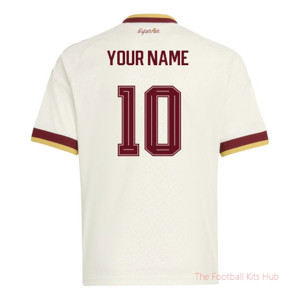 Spain Away Shirt Custom Name 2026-2027 International Football Kit