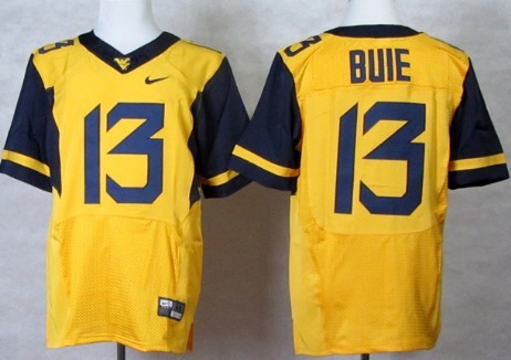 game jersey Men's None Andrew Buie #13 Yellow 2013 Football Jersey
