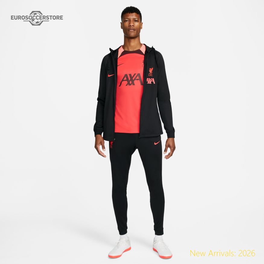Men Liv Liverpool Dry Strike Hooded Jacket Unknown Durable Jersey 2023